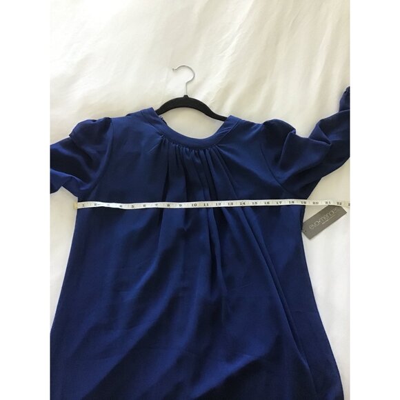 EVA MENDES- WOMENS 3/4 SLEEVE CREW NECK BACK ZIPPER CLOSURE FULLY LINE SIZE S - Picture 8 of 9